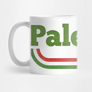 Palermo, Italia // Retro Italian Region Design Mug